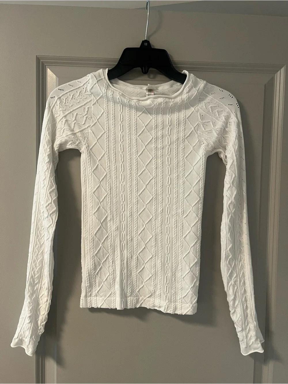 Free People - So Soft Seamless Modal Cable Long Sleeve - XS/S